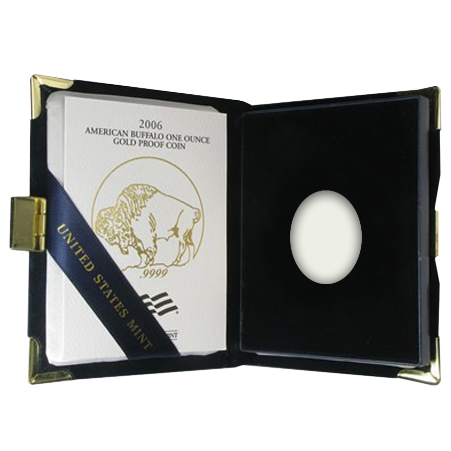 NO COIN - 2006 1 oz Proof Gold American Buffalo (OEM Box & COA)