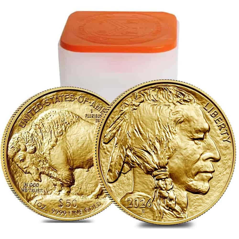 2026 1 oz Gold American Buffalo $50 Coin BU thumbnail 3