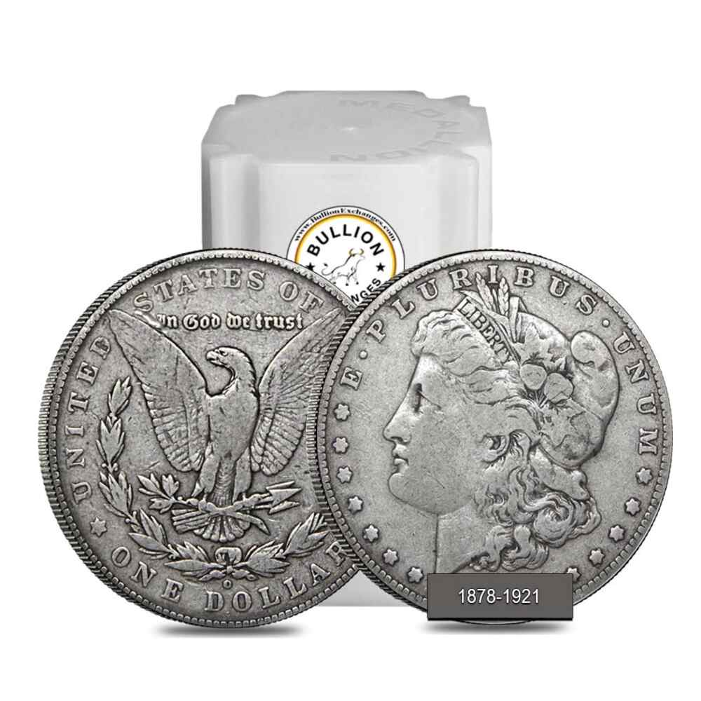 Roll of 20 - 1878-1921 Morgan Silver Dollar Cull (Random Year)