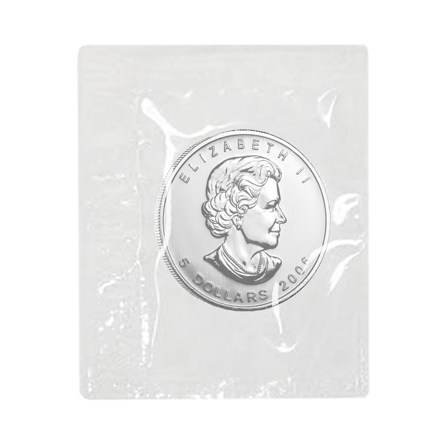 2006 1 oz Silver Canadian Maple Leaf .9999 Fine $5 Coin BU (Sealed) thumbnail 3