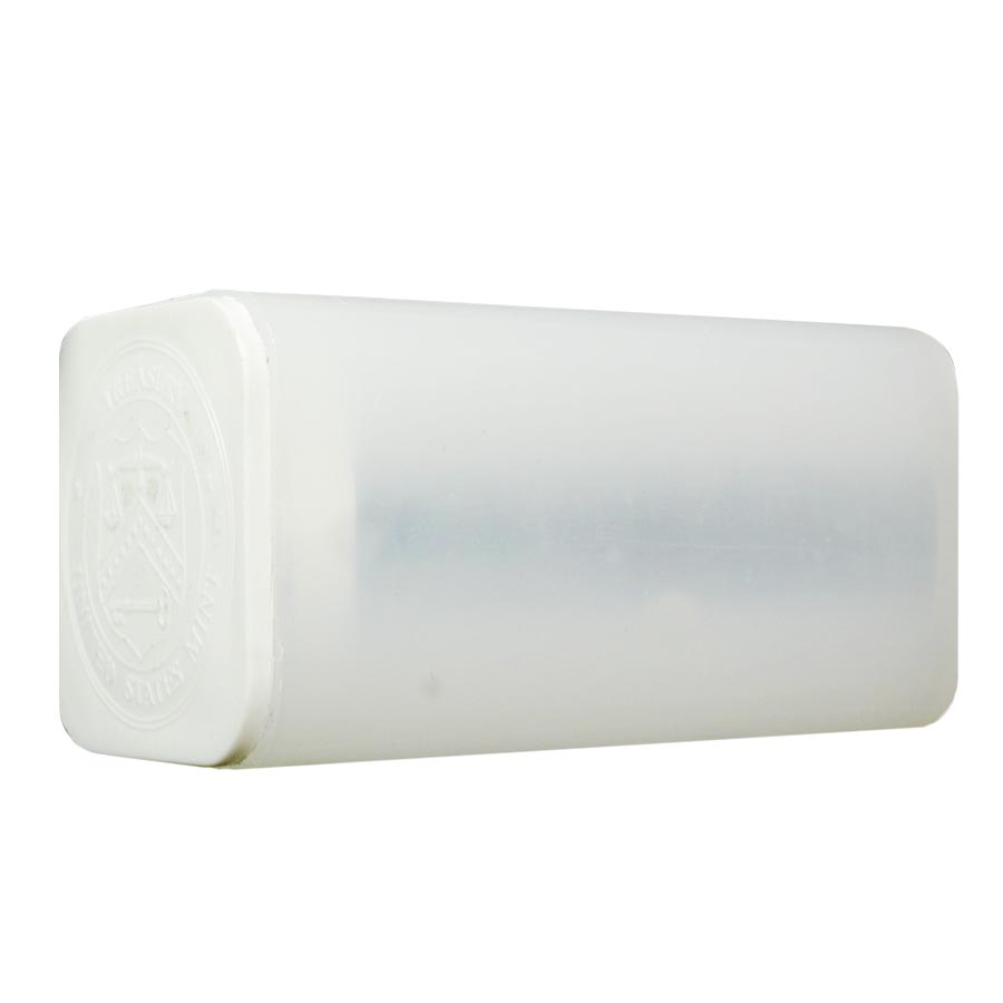Empty 1 oz Platinum American Eagle Coin Tube (Slightly Used, White)