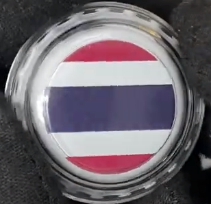 2022 Chad 6 Gram World Landmarks - Thailand Bottle Cap Proof Silver Coin .999 Fine (in Cap) thumbnail 2