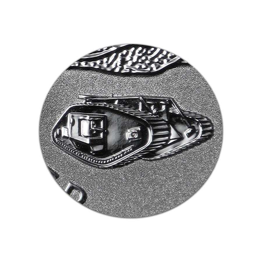 2016 1 oz Silver Canadian Maple Leaf Mark V Tank Privy Reverse Proof $5 Coin BU thumbnail 3